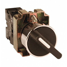 Переключатель BD33 3 положения 2NO короткая ручка (xb2-bd33) EKF