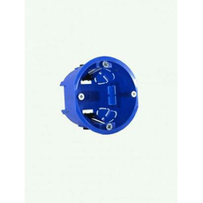 Коробка установочная скрытой установки d64мм глубина 40мм 80-0600П 4 ввода IP20 с соединителем в гипсокартон Промрукав