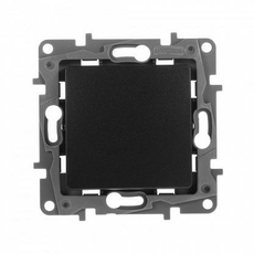 Переключатель одноклавишный Etika промежуточный антрацит 672609 Legrand