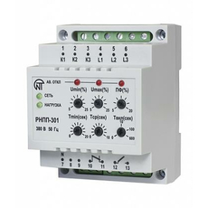 Реле напряжения РНПП-301 380В 50Гц от перекоса и последовательности фаз, Novatek Electro