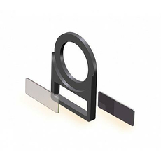 Держатель маркировки для светосигнальной арматуры и кнопок, D22мм, маркировка 10*25мм (GE60040)100уп Greenel