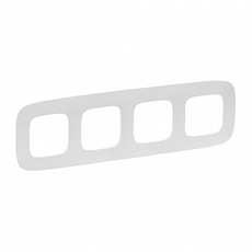 Рамка Valena ALLURE 4 поста универсальная белый 754304 Legrand