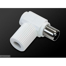 TV-Штекер IEC-штекер уголковый "папа" FS 18 WL LANS