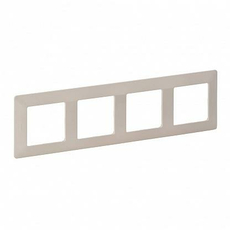 Рамка Valena LIFE 4 поста универсальная слоновая кость 754044 Legrand