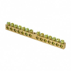 Шина "PEN" (земля-ноль) 14 отверстий 6х9 мм без изолятора, крепеж по центру PROxima sn0-63-14 EKF