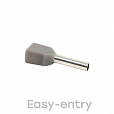 Наконечник штыревой втулочный изолированный НШвИ(2) 0,75-8 (уп 50шт) EKF nhvi2-0.75-8 /10 уп/