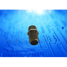 TV-Переходник F-гнездо - F-гнездо (F120-46) цинк