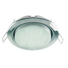 Светильник встраиваемый H4 220V GX53 хром 38х106 IP20 /FC53H4ECB/ ECOLA