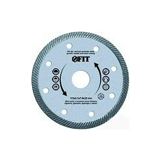 Диск алмазный . ТУРБО сух. /вл. рез. бет/кирп/гран/мрам/кам. 125мм (37513 FIT IT)