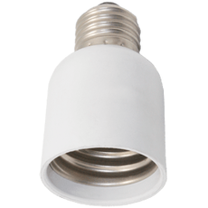 Ecola base Переходник с цоколя Е27 на Е40 Белый /A7T18WEAY/ Ecola