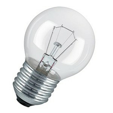 Лампа ДШ 15Вт Е27 прозрачная CLAS P45 CL 4050300008462 OSRAM