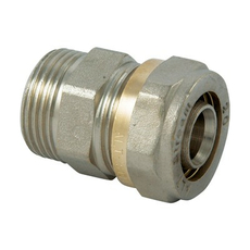 Фитинг обжимной с переходом на наружную резьбу 3/4"х16 Altstream