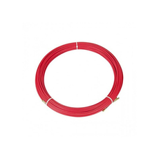 Протяжка кабельная Rexant (мини УЗК в бухте), стеклопруток, d=3,5 мм 5 м, красная