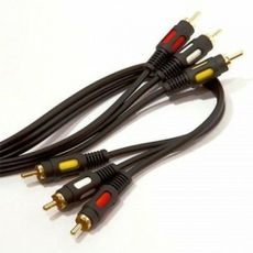 Шнур 3RCA шт - 3RCA шт 10м Арбаком