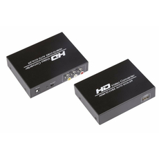 Конвертер HDMI на 3 RCA, металл Rexant