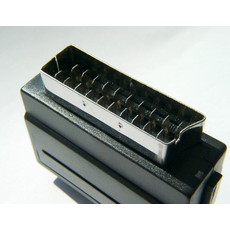Штекер SCART GOLD, разб. на винтах(RT 1000)