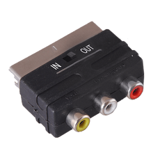Переходник SCART- 3 RCA In/Out Rexant