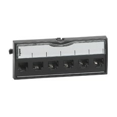 Legrand Вставка патч-пан. UTP 6RJ45 кат.5е 033554 /уп.2шт./