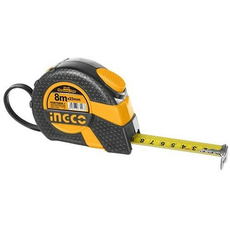 Рулетка 8м*25мм прорезиненная с автостопом INGCO HSMT0808.1