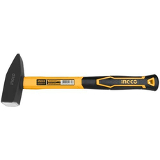 Молоток слесарный 500гр, кованный, ручка из фибергласса INGCO HMH880500