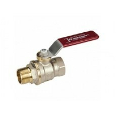 Кран шаровой латунный 1/2" ВР/НР DADO полный проход рычаг R914LX023 Giacomini