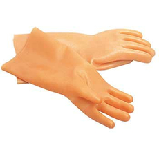 Перчатки диэлектрические бесшовные №3(2) латекс