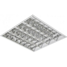 Светильник люминесцентный CLASSIC/R 418-23 встраиваемый 4*18Вт, ЭПРА, IP20, 595*595 ЗСП