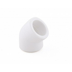 Угольник PPR полипропиленовый 25 вн/вн 45 гр. 10825 РосТурПласт