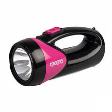 Фонарь светодиодный аккумуляторный AccuF8-L1W/L12, аккум. 1Вт 100Лм 220Вт .5008908 ФАZА