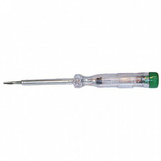 Отвертка индикаторная (тестер напряжения) 100-250В в упаковке 100646 HAUPA