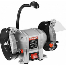 Станок точильный двойной, D150х20хd32мм, лампа подсветки, 250Вт ЗУБР "МАСТЕР" ЗТШМ-150-250