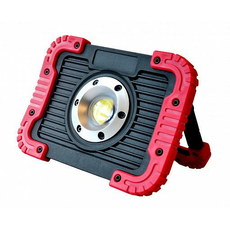 Фонарь-прожектор светодиодный аккумуляторный 15W COB + линза, 3000мАч, 1100Лм, IP65 29134 3 REV Ritter