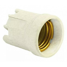 Патрон керамический E27 (контакты медь) 24615 2 REV