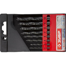 Набор сверл спиральных по дереву, 8шт(d=3-10мм), М-образная заточка, сталь 65Г ЗУБР Эксперт 29421-H8