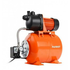 Насосная станция PATRIOT PW 1200-24 P, пластик, 24 л, 1200 вт.