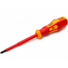 Отвертка диэлектрическая PH2x100 до 1000В «ПРОФИ» КВТ 78612