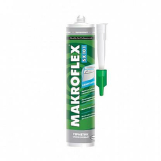 МАКРОФЛЕКС/Makroflex SX101 герметик силиконовый санитарный бесцветный (0,29л) 2005221