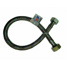 Подводка для воды с латунными гайками 1/2" ВР/ВР 60 см