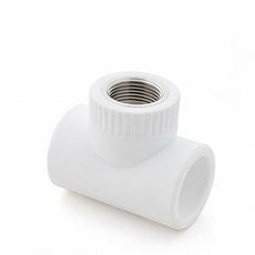 Тройник PPR полипропиленовый комбинированный 20x1/2" BP 10743 РосТурПласт