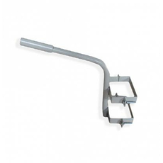 Держатель для РКУ Кронштейн К 03-0,5-0,5 железо-бетонный столб (квадратный)