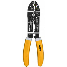 Инструмент для обжима и зачистки проводов 8.5"/215мм INGCO HWSP851