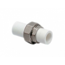 Разъемное соединение полипропиленовое трубное 25 нар/нар 10730 РосТурПласт
