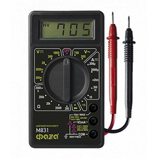 Мультиметр цифровой M831 +звук ФАZА