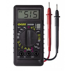 Мультиметр цифровой DG830B Диод тест Проверка транзисторов ФАZА