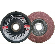 Круг лепестковый торцевой 125 х 22,2 мм, Р60 (72 лепестка) GREATFLEX 71-12560