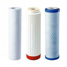 Комплект модулей сменных фильтрующих РР5-В510-04-02 для Трио Норма умягчающего (для жестк. воды) Аквафор арт. 201895