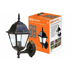 Светильник садово-парковый 4060-11 четырехгранник, 60Вт, вверх, бронза SQ0330-0031 TDM