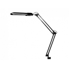 светильник настольный Дельта / на струбцине с АПП/ черный 11Вт, цоколь2G7 IP20