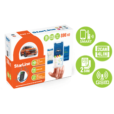 Автосигнализация StarLine S96 V2 BT 2CAN+4LIN 2SIM GSM