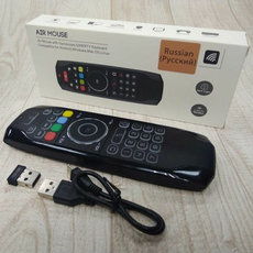 DVS AM-200, Air Mouse & Wireless Keyboard, беспроводная клавиатура/мышь RU для android TV